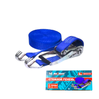 Ремень стяжной с храповым механизмом 2 тонны 6 м/30 см x 50 мм, "MAXIMUM" MX 03170