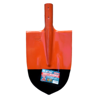 Штыковая лопата без черенка, рельсовая сталь, оранжево-черная, «Maximum» А001