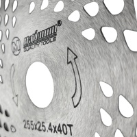 Диск для триммера 40T 255x25,4 мм, "MAXIMUM" MX 14282 (А-212-55) оптом